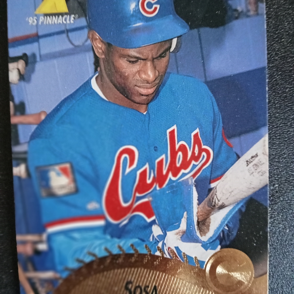 Scott Rolen rookie card plus other cards on Simpson's Joe Frazier card